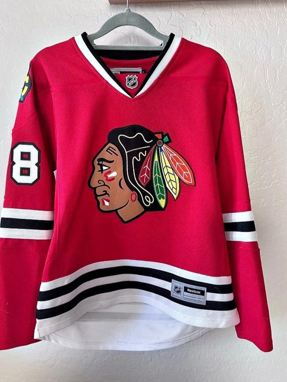 Reebok Chicago Blackhawks Patrick Kane #88 Women's Premier Home Jersey